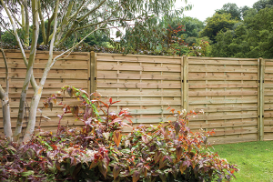 a fencing run that is in no need of fence post repair