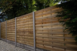 Forest 6 x 6 Pressure Treated Decorative Flat Top Fence Panel