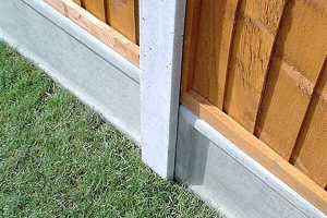 be sure to dig a fence post hole for your concrete fence post