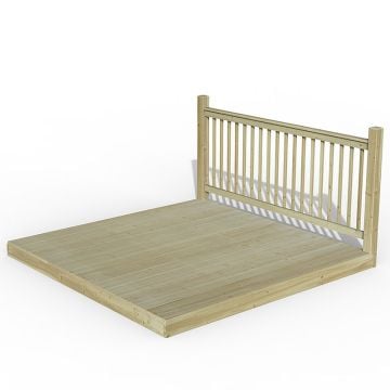 8' x 8' Forest Patio Deck Kit No. 2 (2.4m x 2.4m)