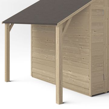 6x4 Lean To Shed Kit