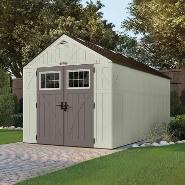 Suncast New Tremont One Apex Roof Plastic Shed