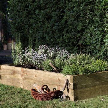 Forest Caledonian Rectangular Raised Bed 6'x3' (1.8x0.9m)