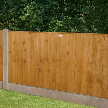 3ft High Featheredge Fence Panel