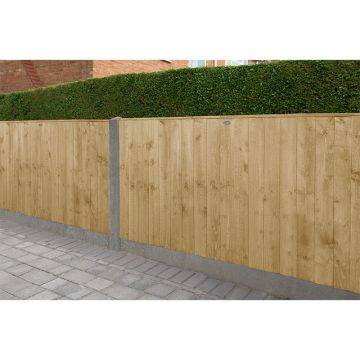 Forest 6' x 3' Pressure Treated Featheredge Fence Panel (1.83m x 0.93m)