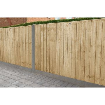 Forest 6' x 4' Pressure Treated Featheredge Fence Panel (1.83m x 1.23m)