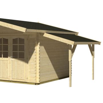 1.4 x 2.9m Palmako Log Cabin Canopy Roof