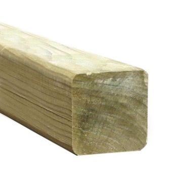 5'11" x 3.5" x 3.5" Forest Planed Fence Post (1800mm x 90mm x 90mm)