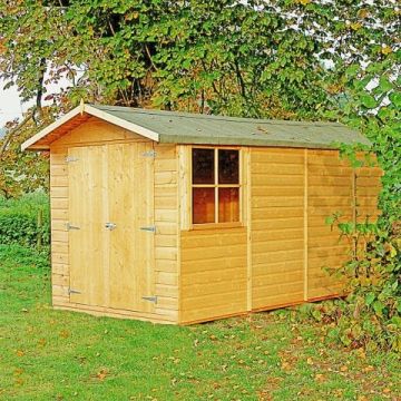 7x13 Shire Jersey Double Door Shed