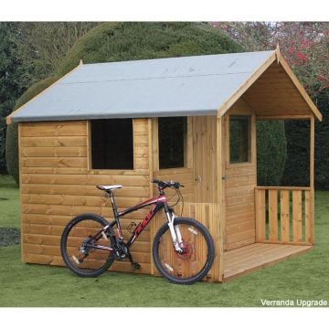 10' x 8' Traditional 8' Cabin Garden Shed (3.05m x 2.44m)
