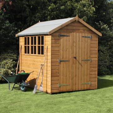 18' x 10' Traditional Heavy Duty Apex Wooden Garden Shed