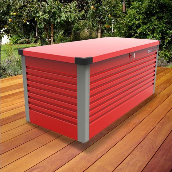 6x2 Trimetals Red Patio Box
