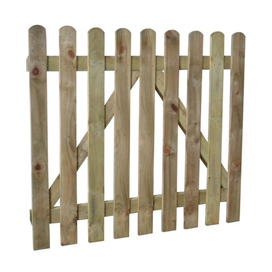Forest Heavy Duty Pressure Treated Pale Gate 0.9 x 1.0m
