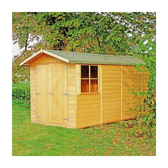 7x13 Shire Jersey Double Door Shed