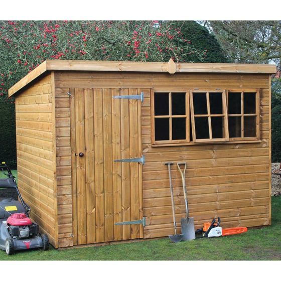 10' x 6' Traditional Heavy Duty Pent Shed