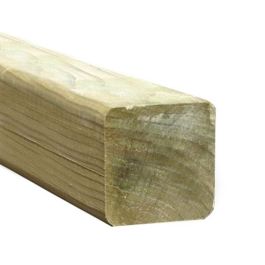 7'11" x 3.5" x 3.5" Forest Planed Fence Post (2400mm x 90mm x 90mm)