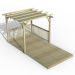 8' x 16' Forest Pergola Deck Kit with Canopy No. 5 (2.4m x 4.8m)