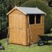 6' x 6' Traditional Standard Apex Wooden Garden Shed
