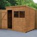 7' x 5' Forest Overlap Dip Treated Pent Wooden Shed
