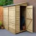 6' x 3' Forest Overlap Pressure Treated Windowless Pent Wooden Shed
