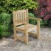 Forest Rosedene Wooden Garden Chair 2'x2'
