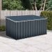 4' x 2' Sapphire Anthracite Metal Garden Cushion Storage Box (1.28m x 0.68m)
