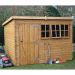 14' x 10' Traditional Heavy Pent Shed