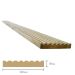 Forest Treated Softwood Deck Board 19mm x 120mm x 2.4m Pack of 20
