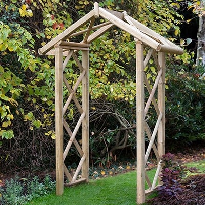 Top 5 Wooden Garden Arches Fencing Direct Uk - Rustic Wooden Arches For Gardens