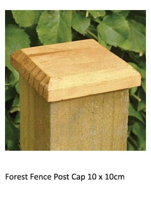 Forest Fence Post Cap 10 x 10cm
