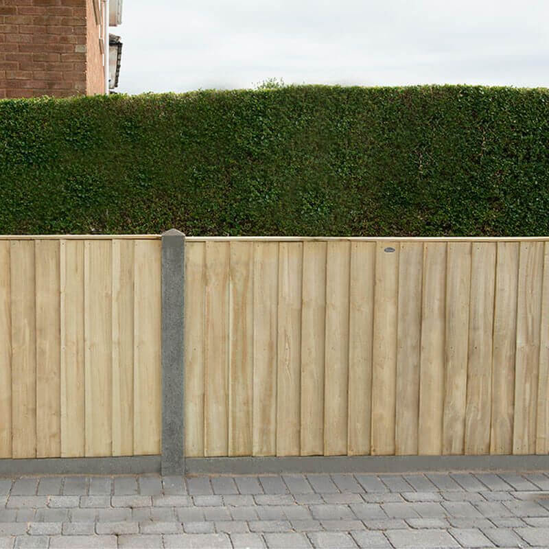 a 3ft tall fence panel - with a reduced height there is no need to worry about how to get around fence height restrictions UK