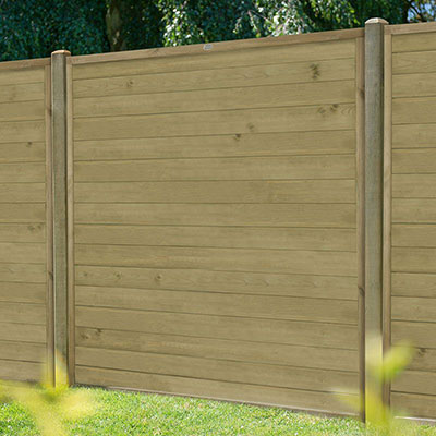 Forest 6' x 5' Pressure Treated Tongue and Groove Fence Panel