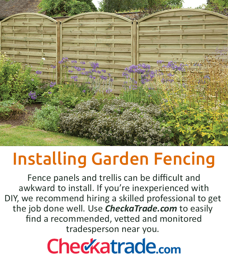 Installing Garden Fencing