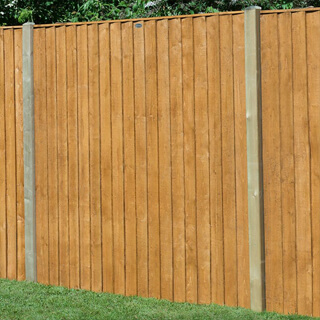 feather edge fence panel