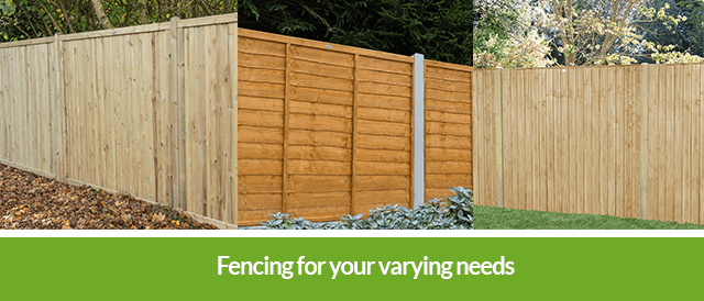 6 x 3 Budget Waney lap Garden Fence panel 